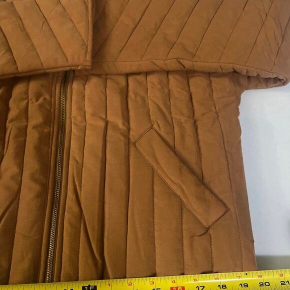 Disamer Tan Light Weight Quilted Jacket - Picture 10 of 10